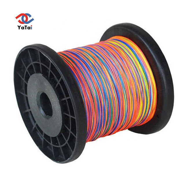 

100% PE material 8strand 8LB-200LB multifilament fishing line, Oem