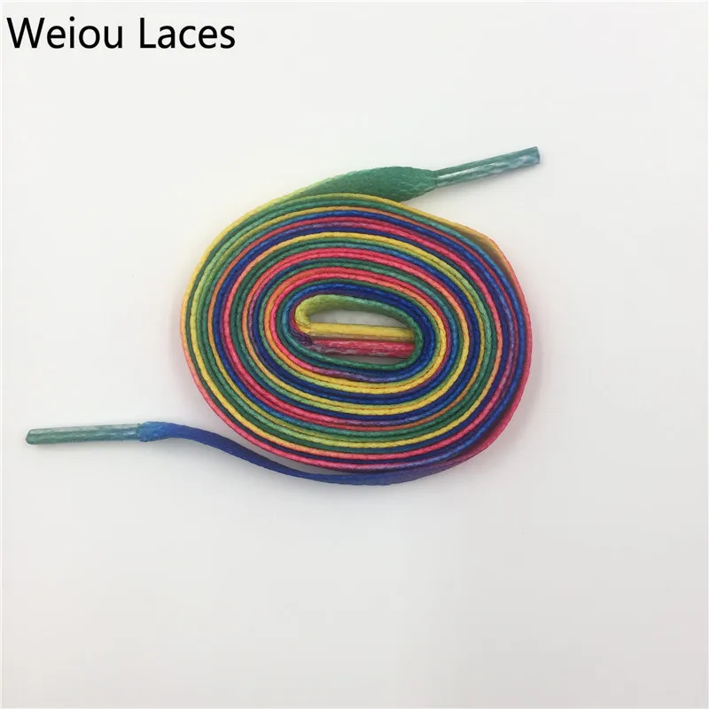 

Weiou Flat Rainbow Color For Baby Girl Decoration Gift New Style Heat Transfer 120cm Customized Aglet, 7 colors