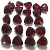 2019 hot sales diamond ruby gemstones trillion 3*3mm No.8 ruby stones for rings