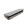 Packaging Rectangular Tinplate Box with Hinged Lid