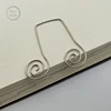 free design promotional gift musical metal bookmark