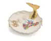 2019 hot sale fish shaped Ceramic Ring Jewelry Holder Decor Dish Organizer