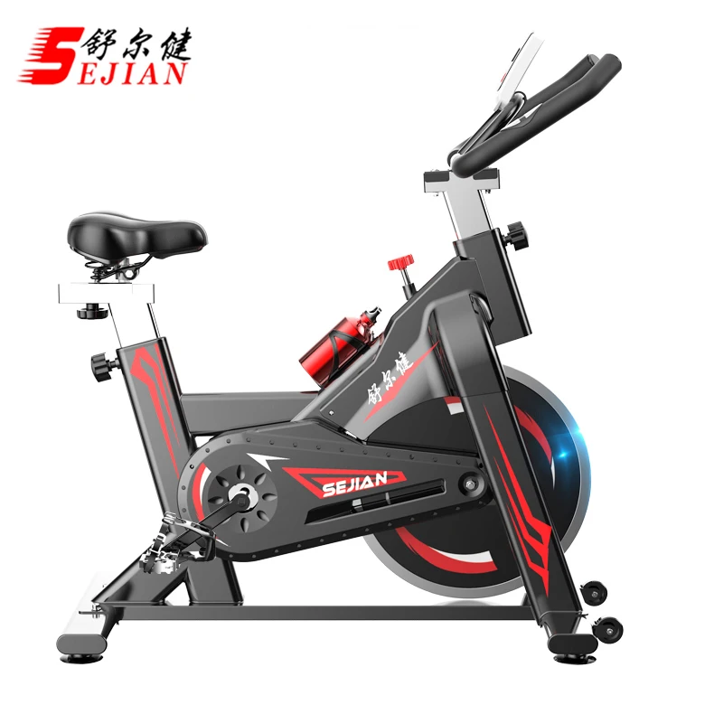 

Best Spinning Stationary Bike exercise equipment pedal Exerciser Commercial Gym Equipment, White & green/black & red