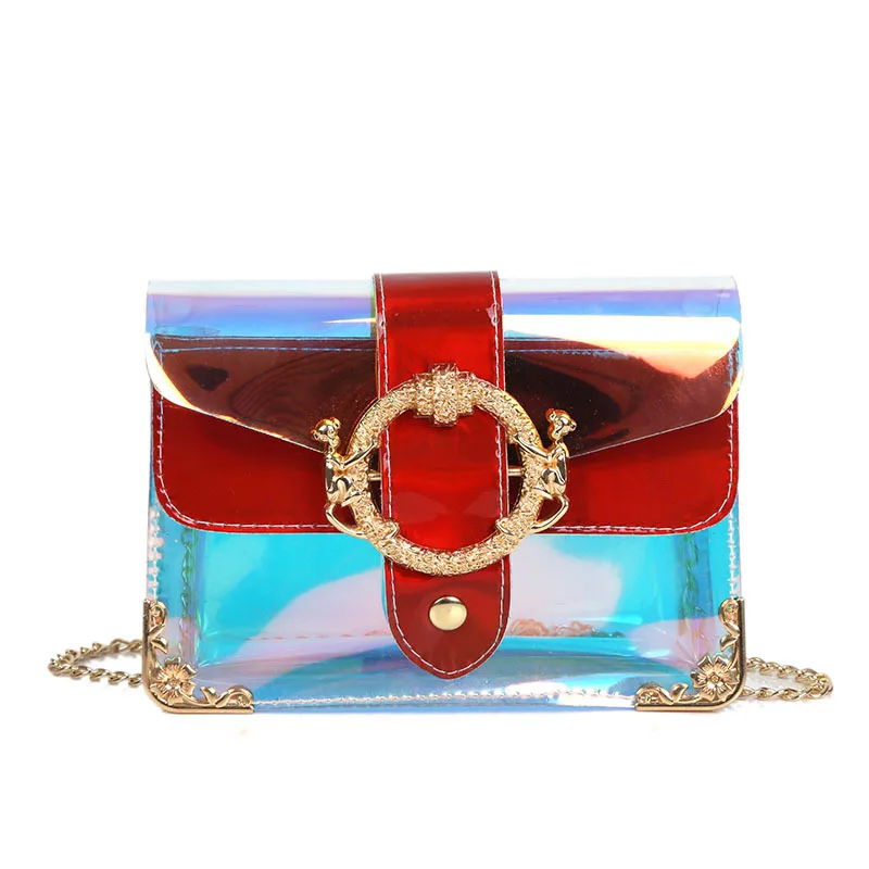 

Fashion chain small bag girl new style fashion ladies china wholesale pvc jelly handbags, As the photos