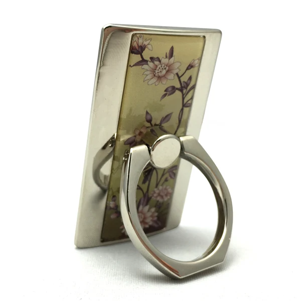 

Metal pattern mobile phone ring holder in stock