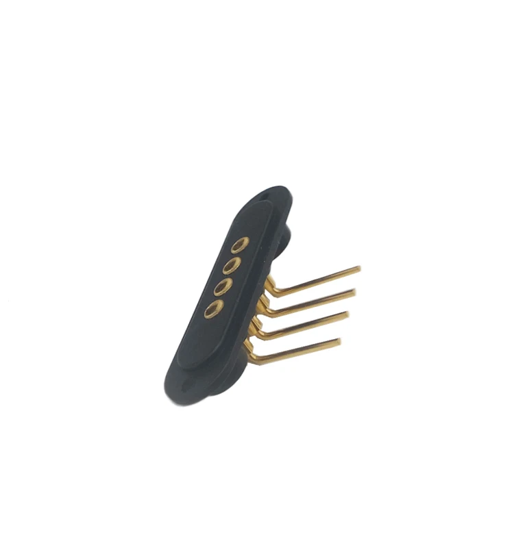 
2019 High Current Spring Pogo Magnetic Cable Connector 4 Pin USB Connector Magnetic For Battery Charging 