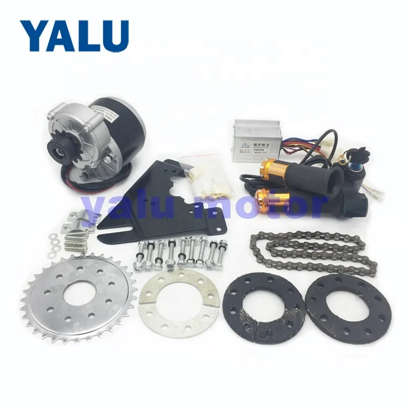 

MY1016Z3 24V 350W Direct Drive Motor e-Bike Conversion Kit 12T chain & flywheel for Electric Bicycle mountain bikes