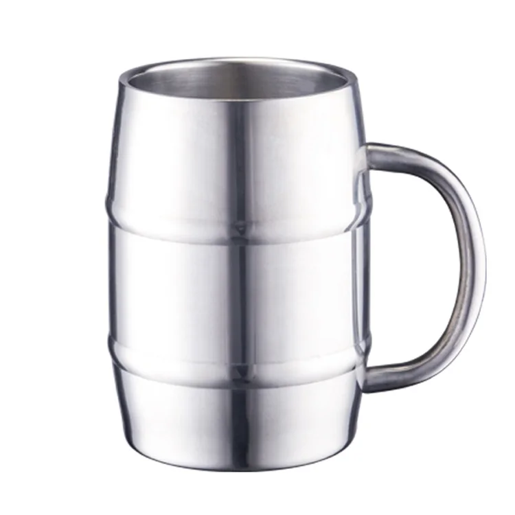 

insulated 18oz thermal promotion souvenir double walled cold beer mug, Customized colors acceptable