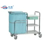 stainless steel operating table surgical instrument trolley