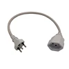 Switzerland SEV zpproved Swiss plug to socket power extension cord