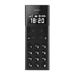AEKU A5 Card Mobile Phone 0.96 inch OLED HD Screen