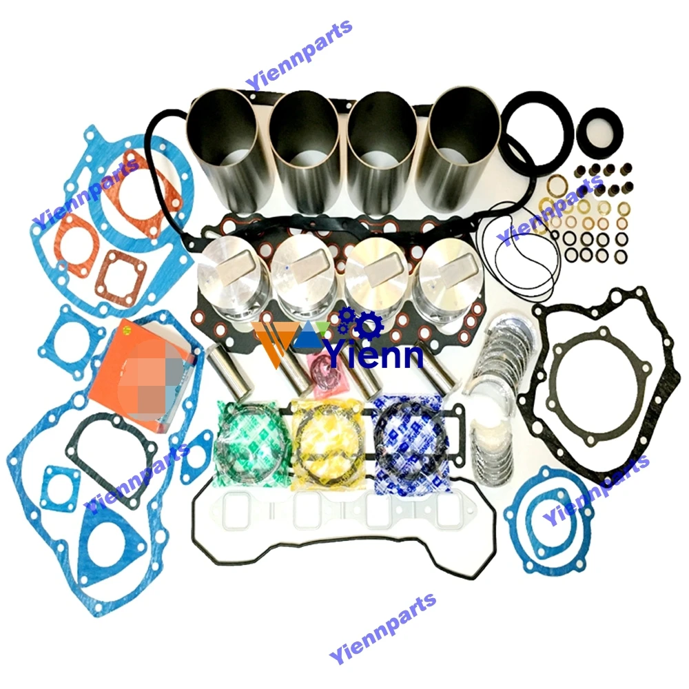 for Mitsubishi S4S S4SD overhual gasket kit engine rebuild F18B TCM Forklift