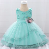 

Wholesale Kids Frock Designs Flower Girl Dresses Patterns Baby Girl Party Dress L1886XZ