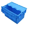 wholesale nestable and stackable storage plastic boxes with lid container for sale