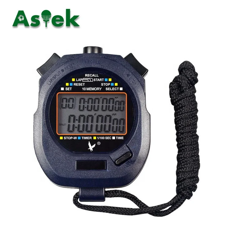 
Digital Soccer Sport Referee Plastic Stopwatch 