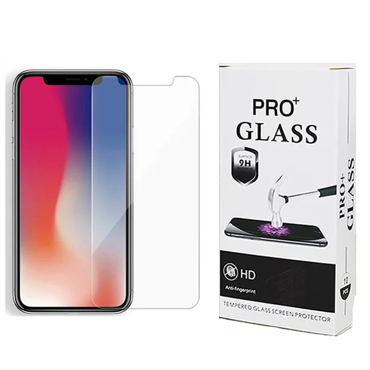 
2020 Ultra Thin Wholesale 9H 2.5d for iPhone X screen protector for iPhone X tempered glass for iPhone 11 6 7 8 plus 12 max 