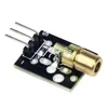 New KY-008 3pin 650nm Red Laser Transmitter Dot Diode Copper Head Module for AVR PIC DIY