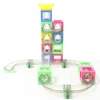2019 Educational colorful Toys for Kids with balls Building Block set marble run toy