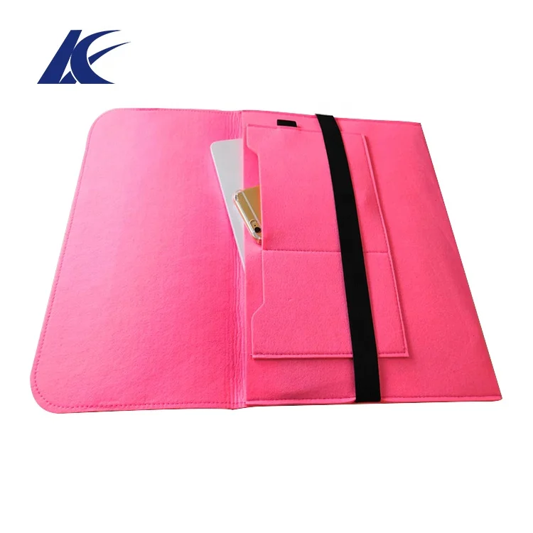 
Free Sample Fashion Female Felt Laptop Bag For Packaging Laptop 
