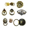 Small Wholesale Antique Wooden Metal Little Tin Drawer Casket Jewellery Box Case Door Knob Furniture Handles