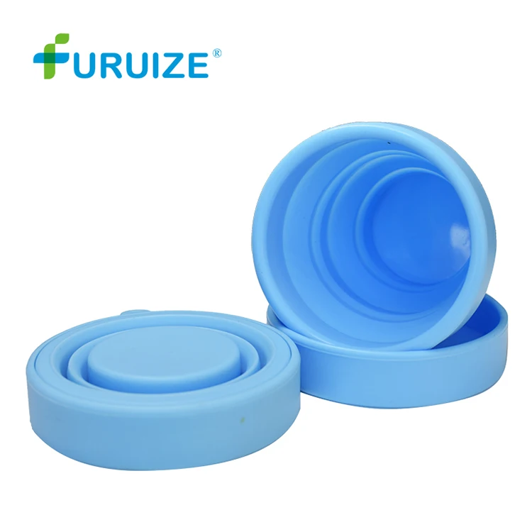 

Medical Grade Silicone Folding Menstrual Cup Sterilizer, Pink;blue;yellow;green;or customized