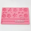 various flowers shape silicone cake lace side pressing mold fondant recipe and fun decorating decorative border