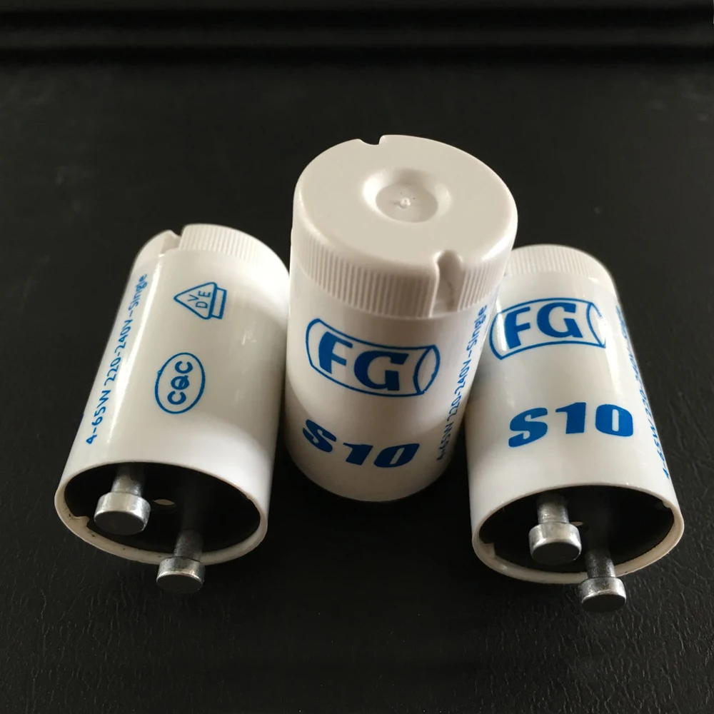 
high quality AC220V 240V/110 130V S10 FS U 4 65W T8 fluorescent starter 