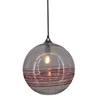 Rustic Loft Lighting Fixture Kitchen Art Colored Glaze Glass Ceiling Pendant Light