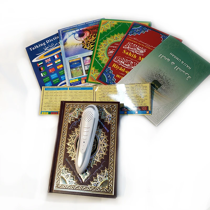 

Ramadan digital quran read pen with word by word, Blue;green;bright silver(optional)