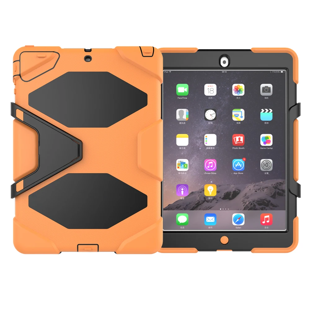 

Military duty workman heavy duty case with screen protector for iPad air 5th Generation