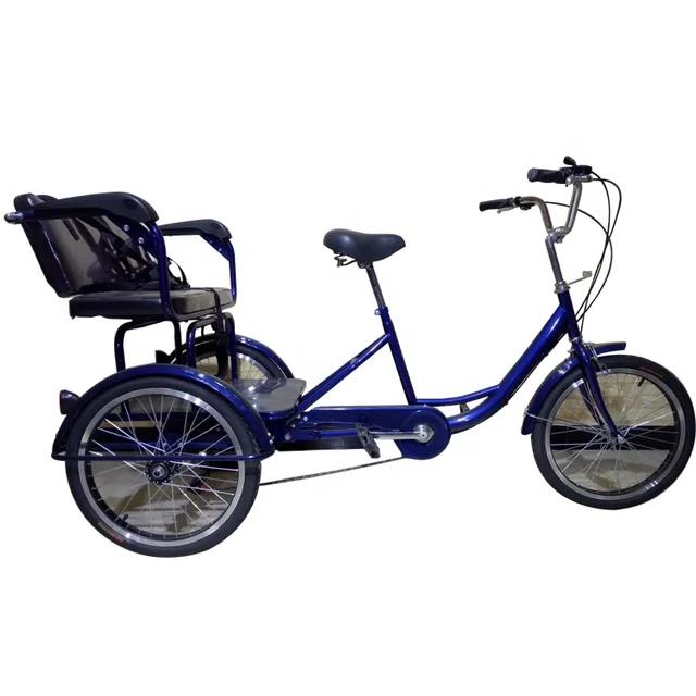 3 wheel bike with 2 seats