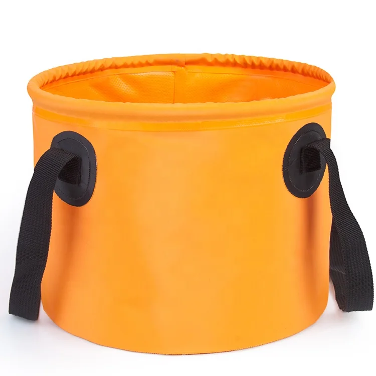 

Outdoor Waterproof leak-proof folding bucket Collapsible Bucket For Camping Waterproof Water Bucket, Blue, pink, yellow,red,orange,black