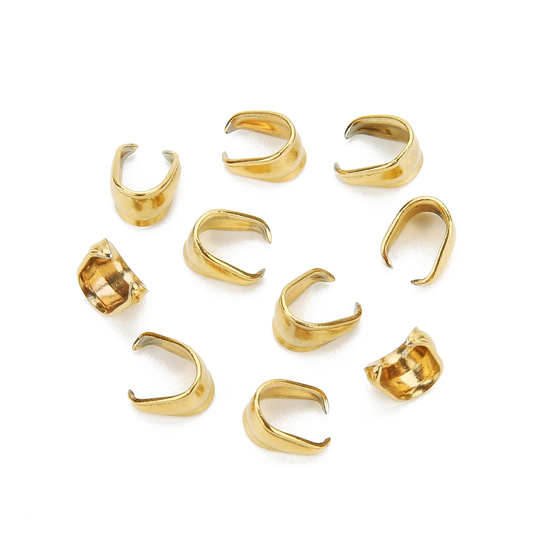 

Free Shipping stainless steel Necklace Pendant Connectors Clips Clasps For Jewelry Accessories Pinch Clasp