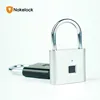 Nokelock new arrive anti-theft smart fingerprint padlock be used in door/box/cabinet with Lithium battery