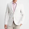 Italian High Quality Two Button Notch Collar Man Blazer Simple