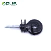 Black animal farm plastic insulation for electric fence
