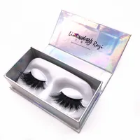 

5d mink eyelashes 27mm private label wholesale lash case