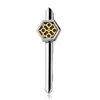 Fashion Business Men Stainless Steel Cufflinks and Tie Bar Clips Set