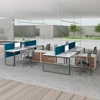 Cheap Office Partition 6-Seater Office Partition Table 2019 Office Workstation Partition