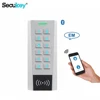 Secukey metal waterproof PIN code 125KHz EM/ID card reader bluetooth access control