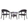 garden relaxing rest lounge beach chair outdoor furnture for coffee tea table set