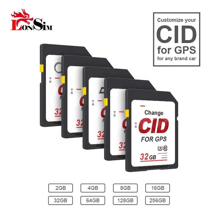 

Customized OEM SD Card CID Changeable with Custom Logo Various Capacity, High quality memory card blue black