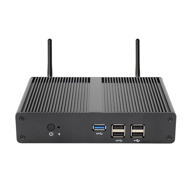 

OEM cheapest fanless portable 12V mini quad core J1900 pc industrial box 8GB ram 4GB ram barebone system desktops computadoras