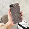 Applicable for iphoneX flannel mobile phone case for Apple 7plus plaid protective case max fabric soft shell flannel cover