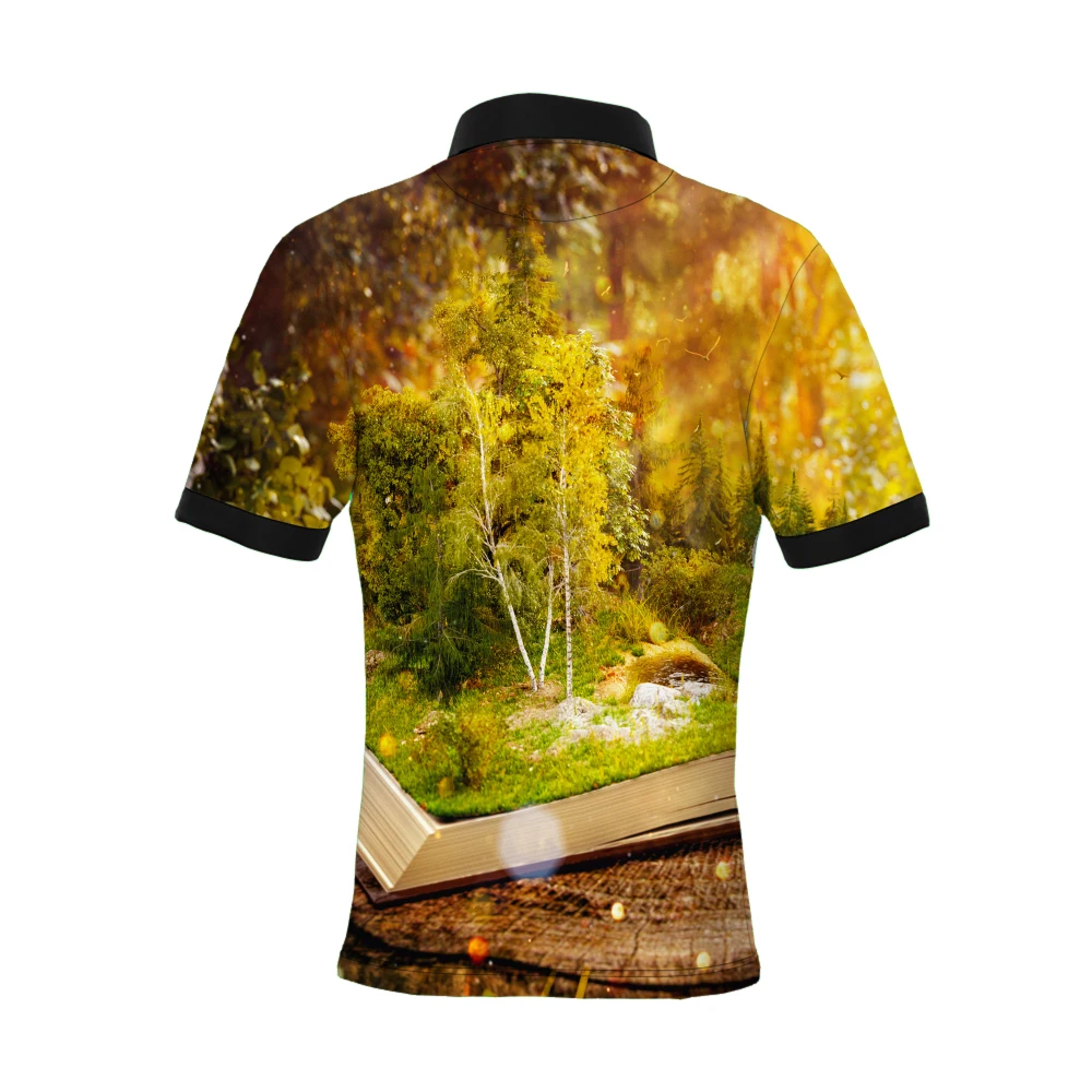 Print On Demand Wholesale Custom Print 3D Uniforms Dry Fit Polo Shirt, Custom Printed Clothing Dropship Polo Shirt Sublimated/
