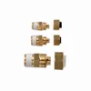 Brass female male thread fitting connector