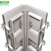 Aluminum formwork for concrete floor drain