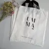Custom Printed Logo Handbag T-shirt Gift Shopping Plastic Bag