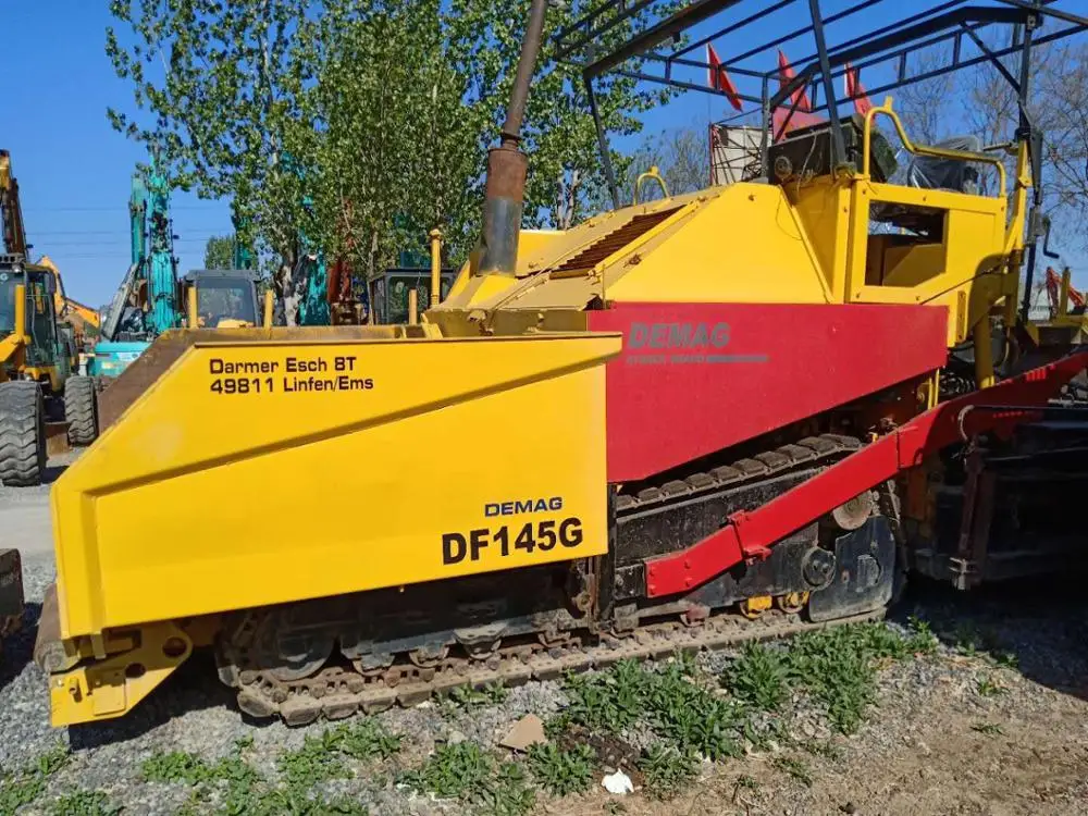 
Used paver machine for road construction, used demag paver for sale in Shanghai China 