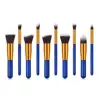 High Quality Custom Logo Professional Makeup Brush Set with Imported Nylon Hair and Copper Ferrule Makeup Brush Set